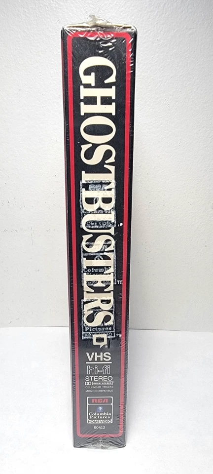 Vintage 1985 GHOSTBUSTERS Red Border RCA Sealed VHS Promo w/Watermarks - Image 4 of 4
