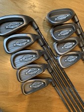 Callaway X12 Golf Iron Set 3/SW Memphis “10” 98 Steel Shafts VGC