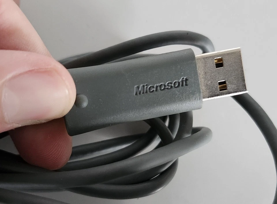 Genuine OEM Microsoft Xbox 360 X360 Play and Charge Kit Cable - Image 4 of 4