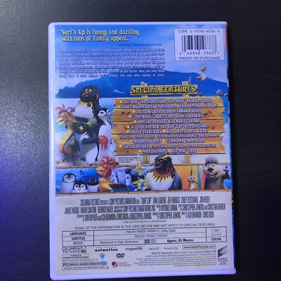 Surfs Up (DVD, 2007, Special Edition, Full Frame, Region 1) Shia