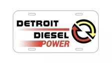  Detroit Diesel Power Truck License Plate Vehicle Auto Tag 4x4 engine FREE SHIP