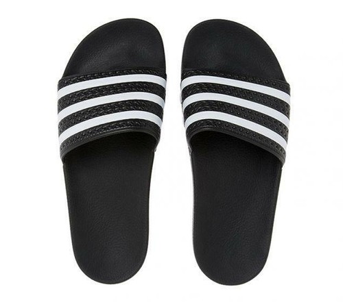 ADIDAS ADILETTE SLIDE ON SANDAL BLACK WHITE BLACK SKATEBOARD SURF 280647 - Bild 5 von 5