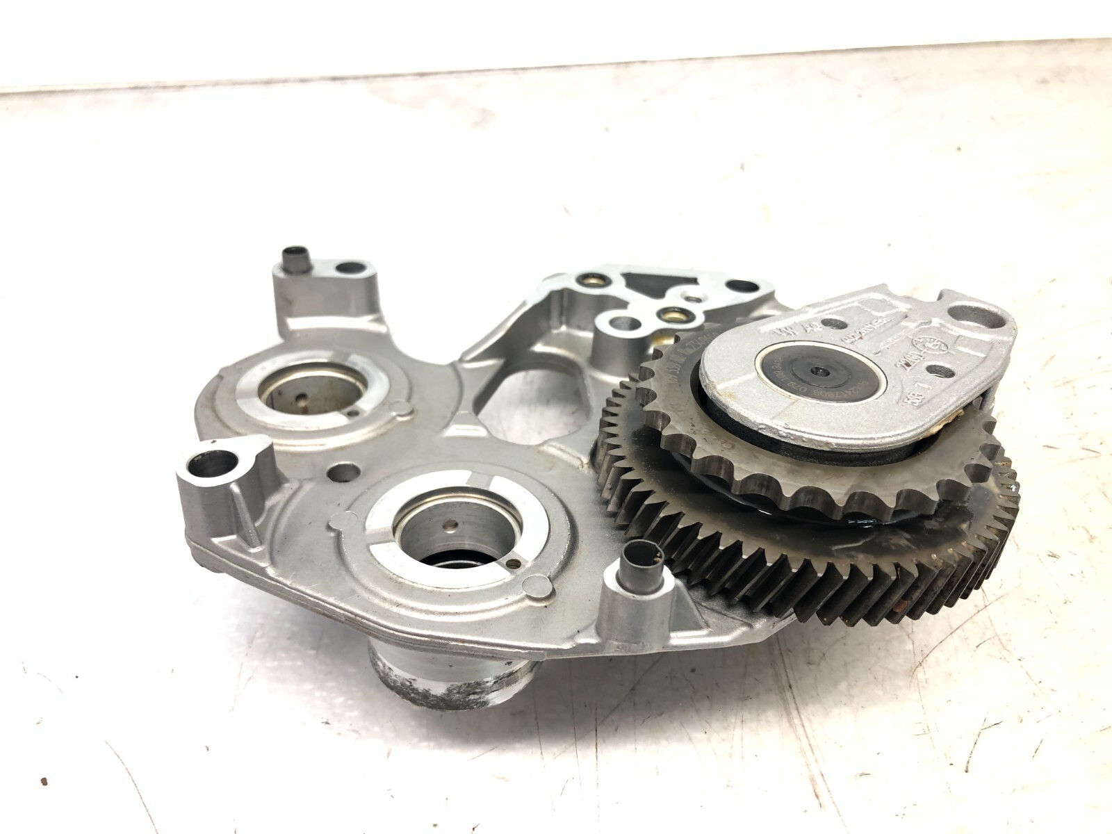 2014-2018 BENTLEY FLYING SPUR 4.0L V8 ENGINE TIMING CHAIN DRIVE SHAFT PLATE GEAR