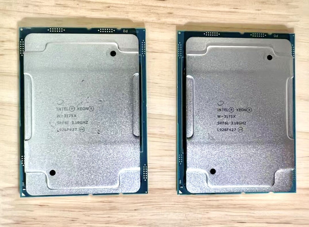 Xeon w-3175x CPU processor-28 cores 56 threads 3.10 GHz 3.8