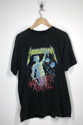 Metallica - And Justice For All - 1994 Giant T Shirt - XL | eBay