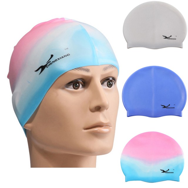 caps swim Difference in and silcone latex