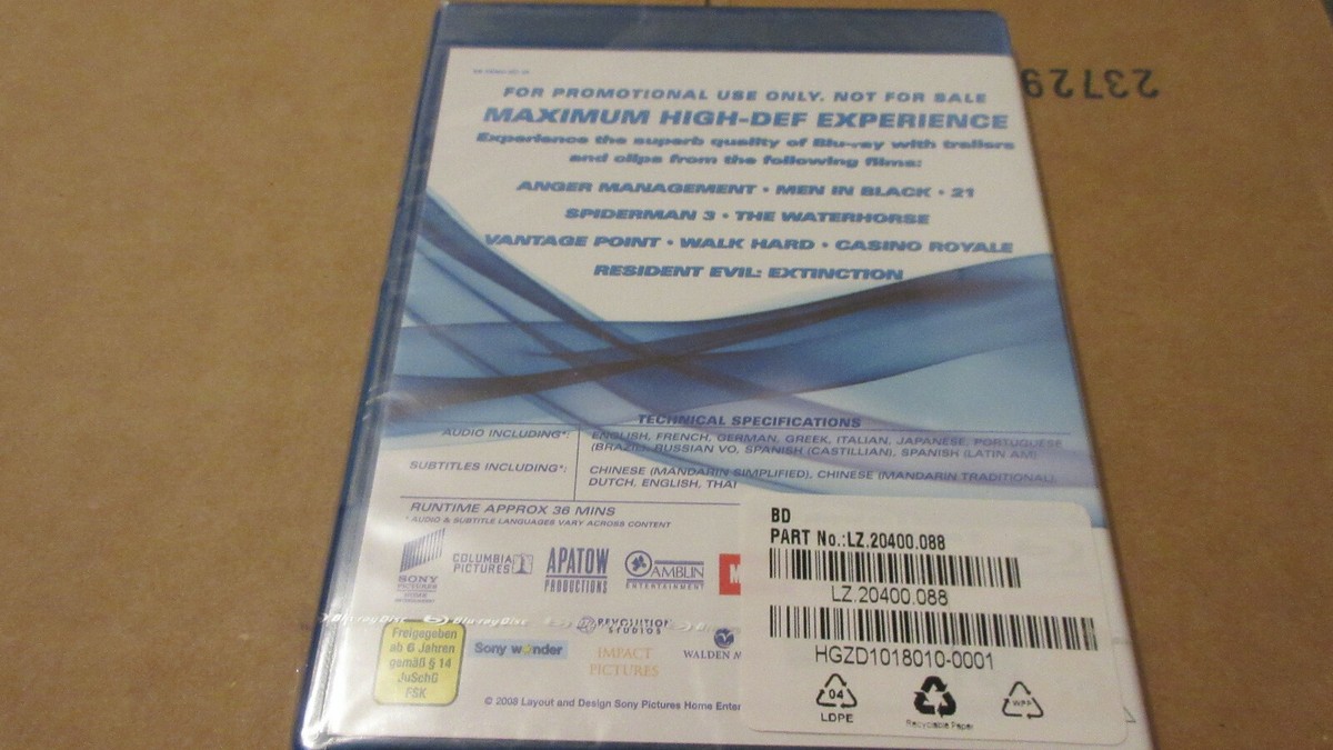International Blu-ray Demo Version 5 – New, sealed | eBay