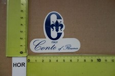 Vecchio Adesivo Moda Sportswear Fashion CONTE OF FIRENZE Cappelli Sportivi (H.F