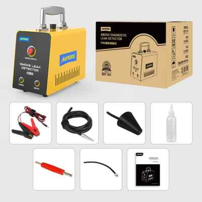 Car Smoke Leak Detector 12VAutomotive Leakage Oil Pipe Generator Diagnostic Tool