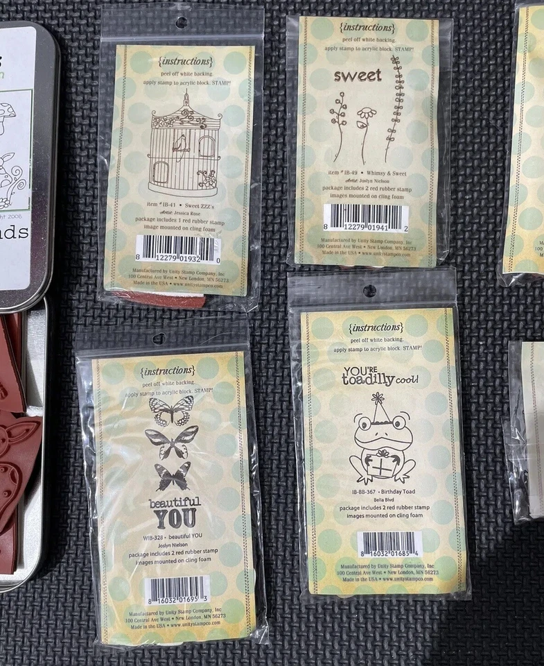 Assorted Rubber Plastic Stamps - Image 3 of 4