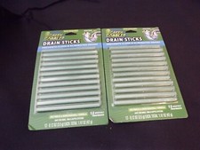 24 new GREEN GOBLER DRAIN STICKS prevents clogs  odors USE 1/MONTH per DRAIN