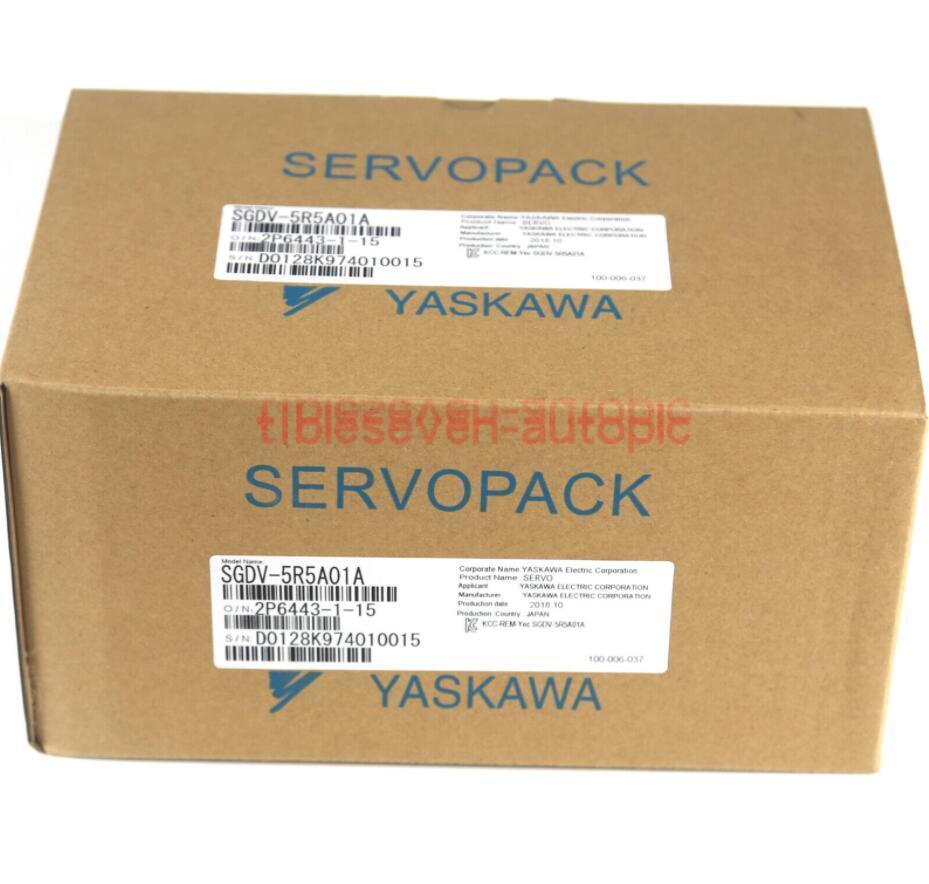 1PC New Yaskawa Servopack 750W Servo Drive 0.75KW 200V 3Phase SGDV-5R5A01A