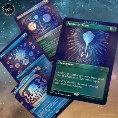 MTG Secret Lair the Space beyond the stars Foil Neu En