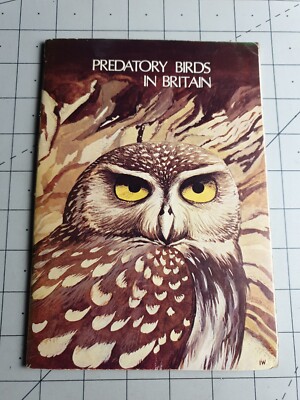 Predatory Birds in Britain Avian Working Party Vintage Paperback Book
