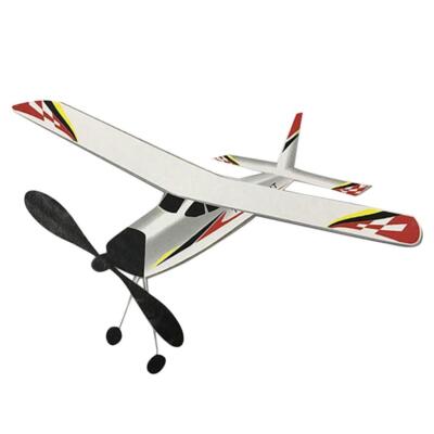 Elastisches angetriebenes Gummiband Aufziehflugzeug Flugspielzeug Outdoor fliegendes Flugzeug