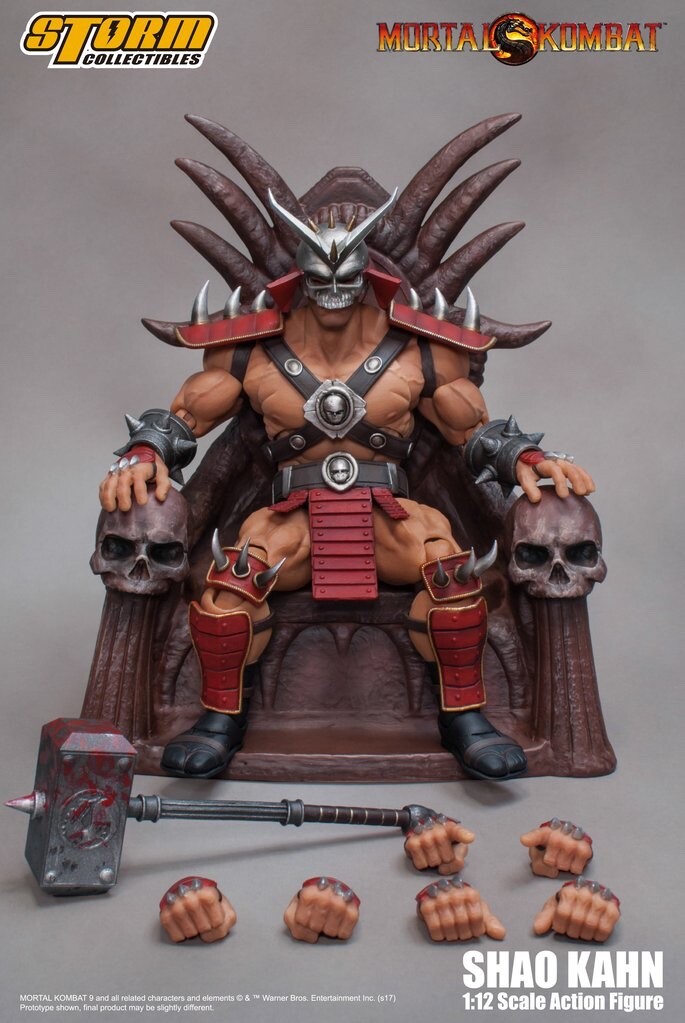 Storm Collectibles Clean Shao Kahn Mortal Kombat 2 Collector Grade