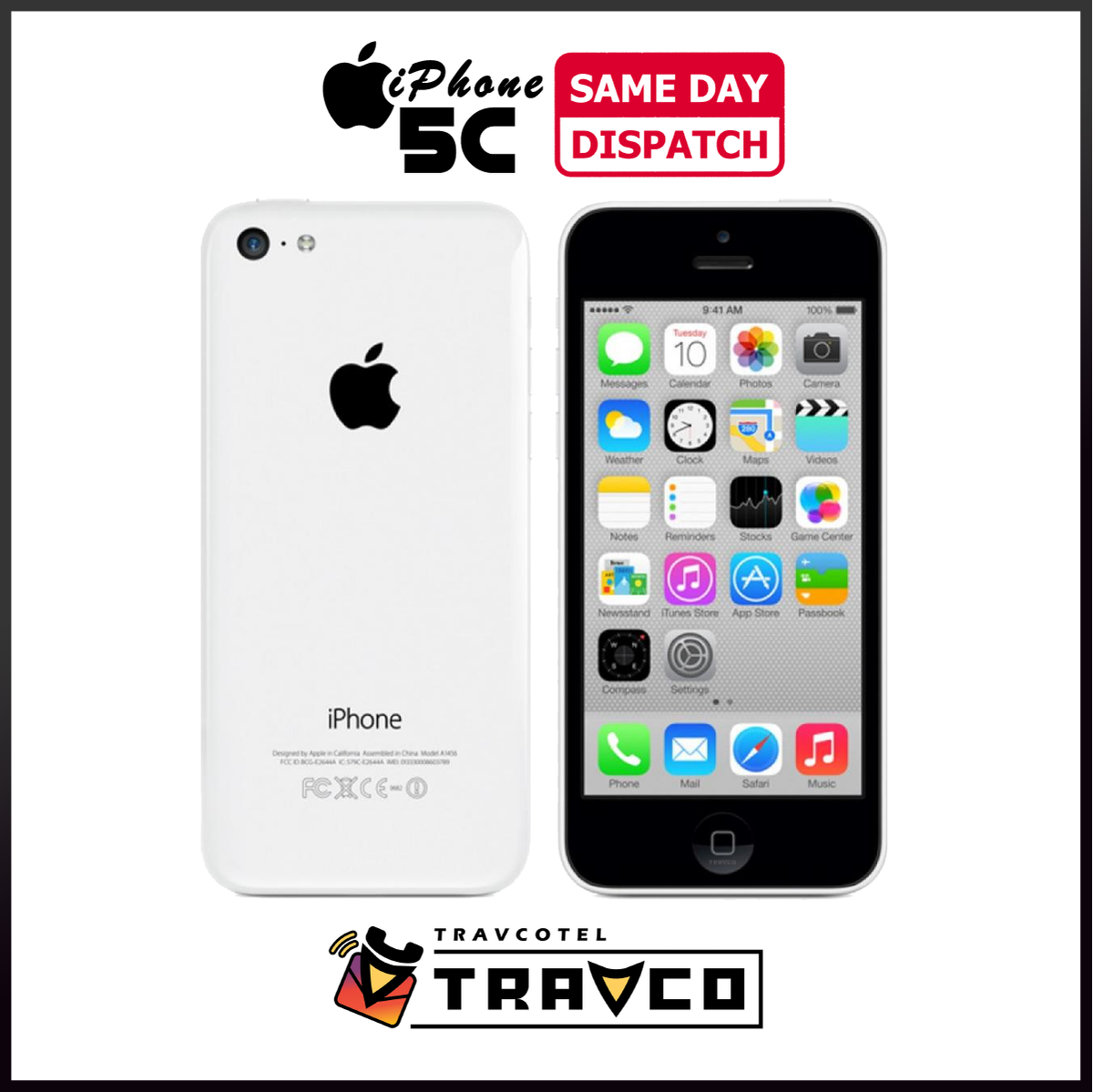 Apple iPhone 5C 8GB White Blue Green Pink Yellow Unlocked Grade A