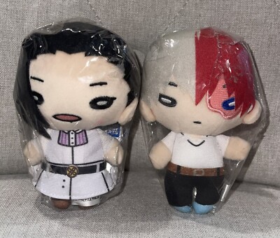 2x My Hero Academia MOMO YAOYOROZU + SHOTO TODOROKI - Nitotan Anime Plush Japan