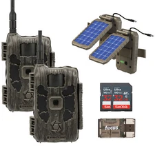Stealth Cam 40MP Deceptor Max Cellular Trail Camera 2 Pack Bundle