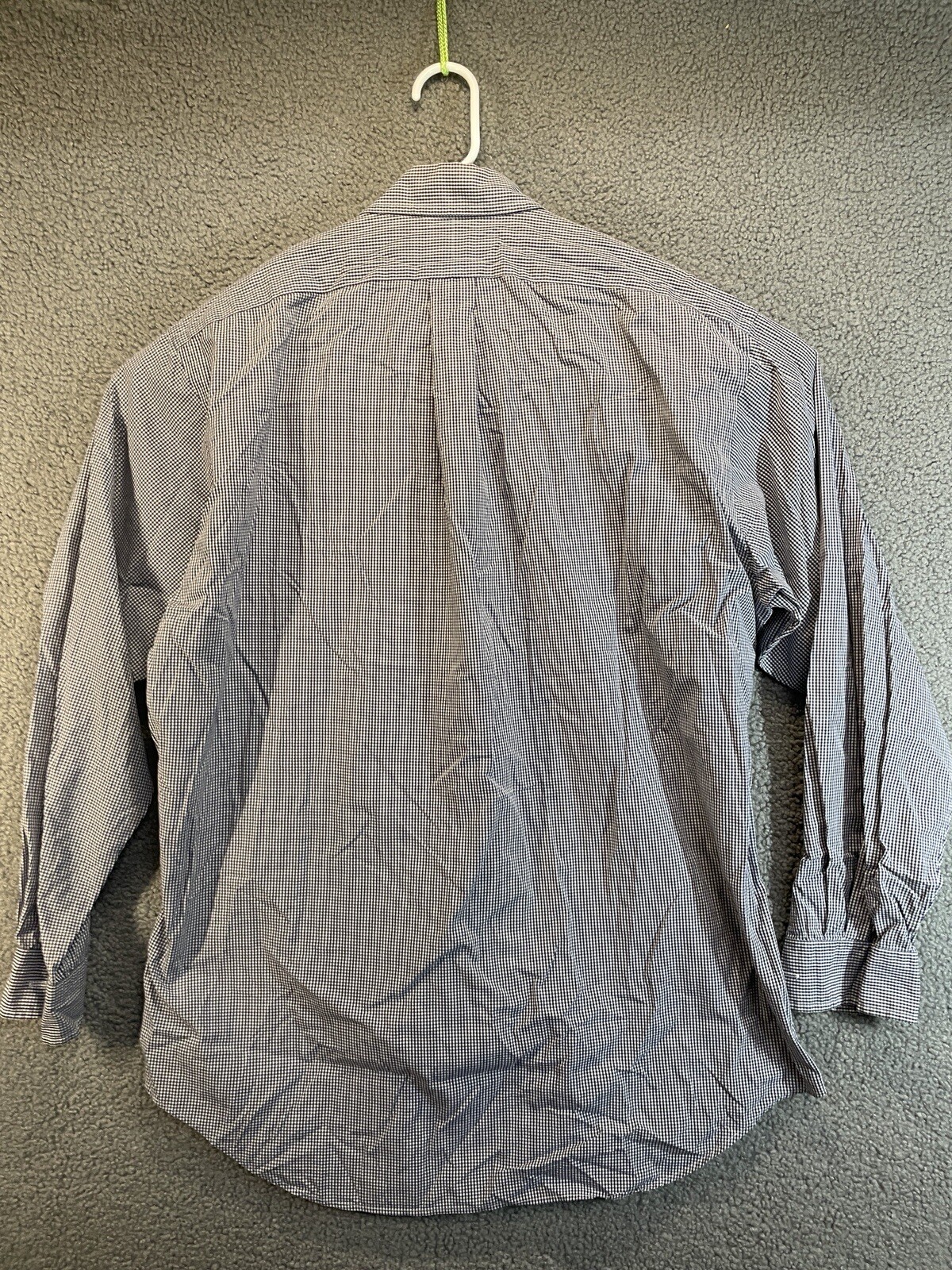 Polo Ralph Lauren camicia nera multicolore a righe bottoni pony anteriore uomo M