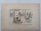 POULBOT ENGRAVING WAR 1914 1918 CARICATURE HUMOR BOCHE PATRIOTISM P149