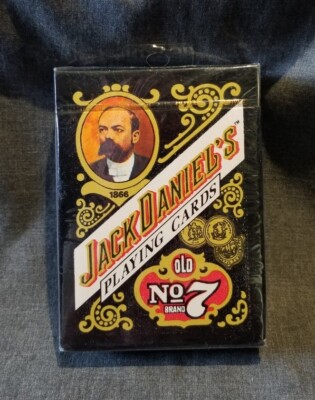 Playing Cards JACK DANIEL's Gentleman's Old No 7 Whiskey Factory Sealed Deck