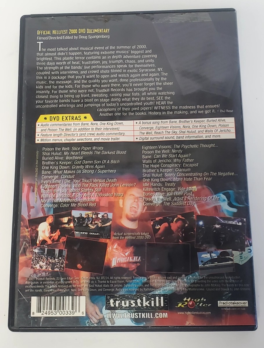 (未使用･未開封品)Hellfest 2003 3 [DVD] Hellfest: The Official Video (DVD, 2003) 824953003396| eBay