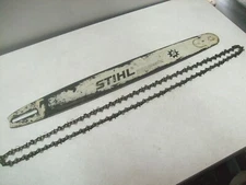 Stihl 25 Inch Rollomatic Bar W/84DL-33RS Chain-Used-3003-001-6630-3/8",.050"