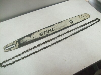 Stihl 25 Inch Rollomatic Bar W/84DL-33RS Chain-Used-3003-001-6630-3/8 ...