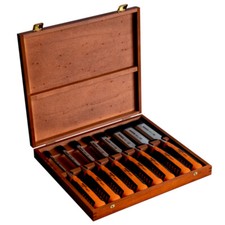 Bahco Stemmeisensatz 424P-S8-EUR 8-tlg. 6,10,12,16,18,25,32,36 mm im Holzkoffer