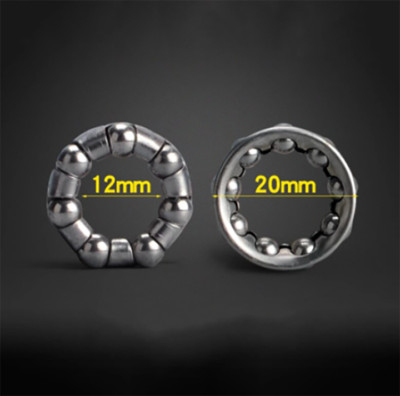 2x 20mm Kugelring Kugellager Kugelhalter / 3/16'' / 7 Kugeln im Kugelkäfig