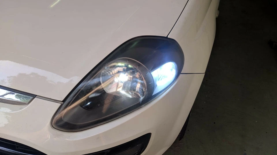 KIT LUCI LED DIURNE PER FIAT PUNTO EVO POSIZIONE GRANDE PUNTO NO ERRORE CANBUS Foto 2 de 3