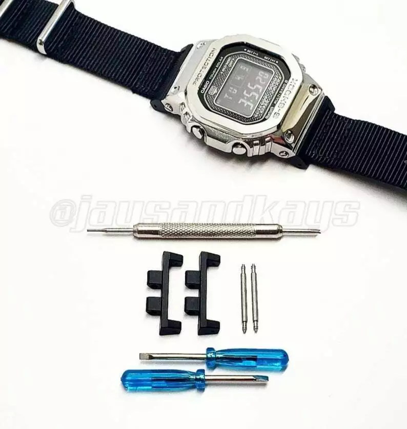 JaysAndKays® GMWB5000 Metal Adapters Kit for Casio GShock GMW