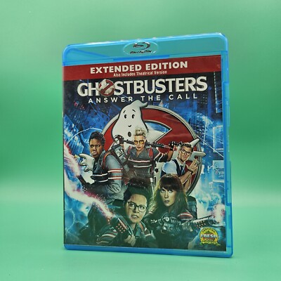 Ghostbusters Answer The Call [Blu-ray] Extended Edition Theatrical VG+ Tested