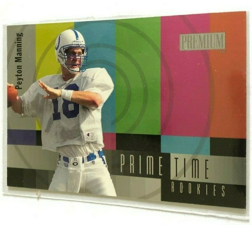1998 Skybox Premium Prime Time Rookies Peyton Manning #6 Rookie RC Colts