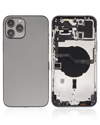 Back Housing W/Small Components Pre-Installed Compatible iPhone 12 Pro Max