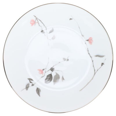 Suppenteller Rosenthal Form 2000 Jap. Blütenzweig m.Platinrand
