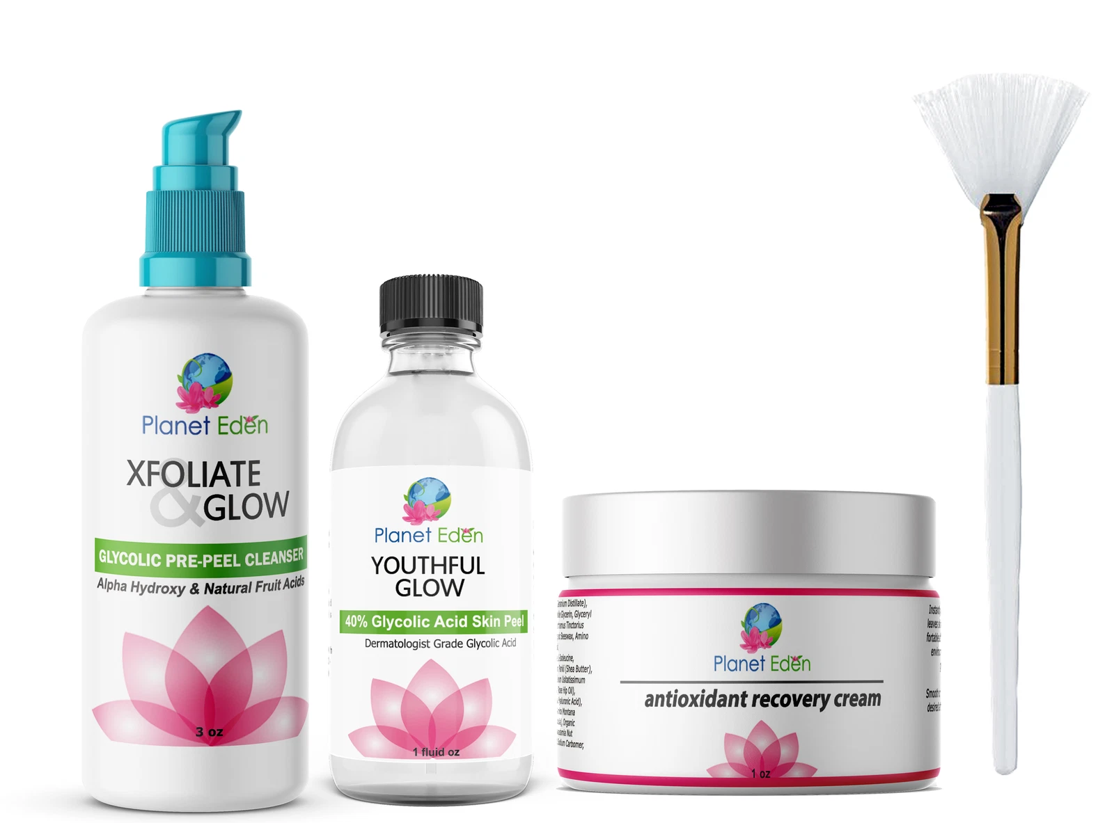 40% Glycolic Acid Skin Peel Kit + Glycolic Cleanser + Recovery Cream + BRUSH
Opens in a new window o