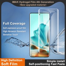 For Motorola Edge 60 Fusion, imak Soft Hydrogel Film Front Full Screen Protector