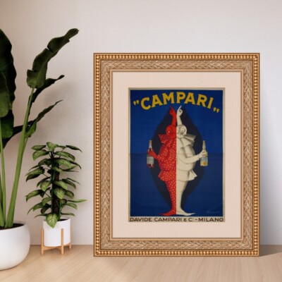 Leonetto Cappiello: Vintage Campari Soda. Kunst Giclée Museum Luxus Geschenk Druck