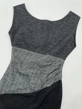 Diane Von Furstenberg Jori Wool Blend Sleeveless Knee Length Sheath Dress Size 6