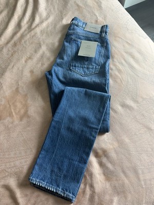 Hudson Blake Slim Straight Blue Jeans Sz 32 NWT $235