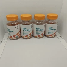 4 Pack Mama Bear Kids Vitamin C Gummies (125mg) 60 Gummies - Vitamin C Exp 12/25