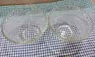Vintage Pyrex 3 cup Clear Glass Ribbed Mixing Bowl 7401-S