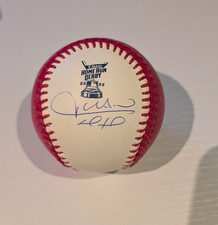 JUAN SOTO Autographed Official MLB Home Run Derby Ball - Fanatics 1/1