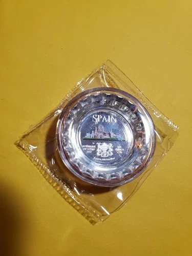 Spain 6 Gram .999 Fine Silver Bottle Cap