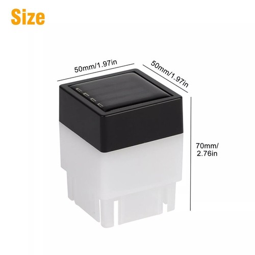 1X Solar Pillar Lamp Waterproof Outdoor Post Cap Light LED Fence Street Lighting - Foto 22 di 26