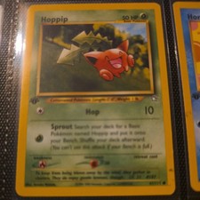 Pokemon Cards Hoppip 61/111 1ST EDITION Neo Genesis WOTC Common NM *3