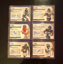 SAGE Aspire 2024 NCAA Football Autographs 6-Card Lot Aspire Cards