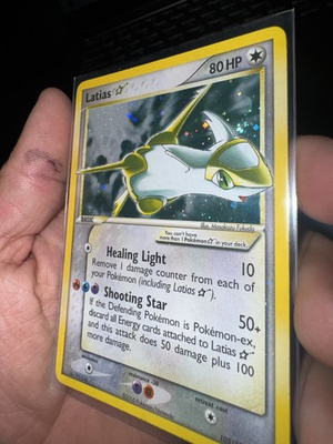 #ad Latias Gold Star #105 EX Deoxys Holo Card $68.99